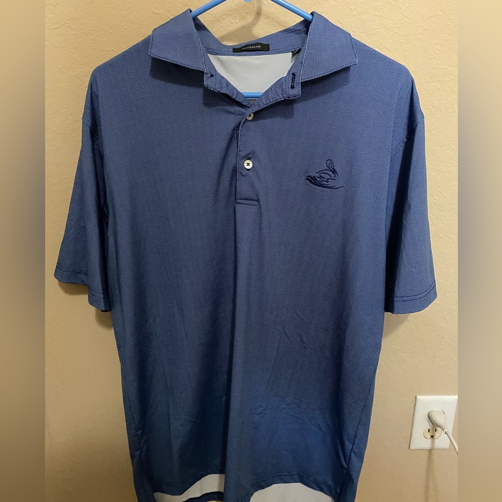 *TURTLESON GOLF POLO SIZE MEDIUM*